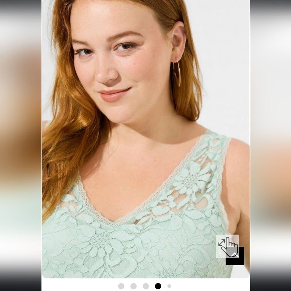 lace tank top